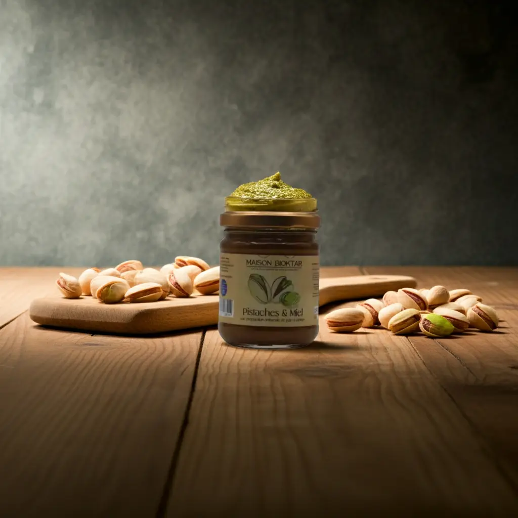 Pâte à Tartiner Maison Bioktar Pistache & miel 200g
