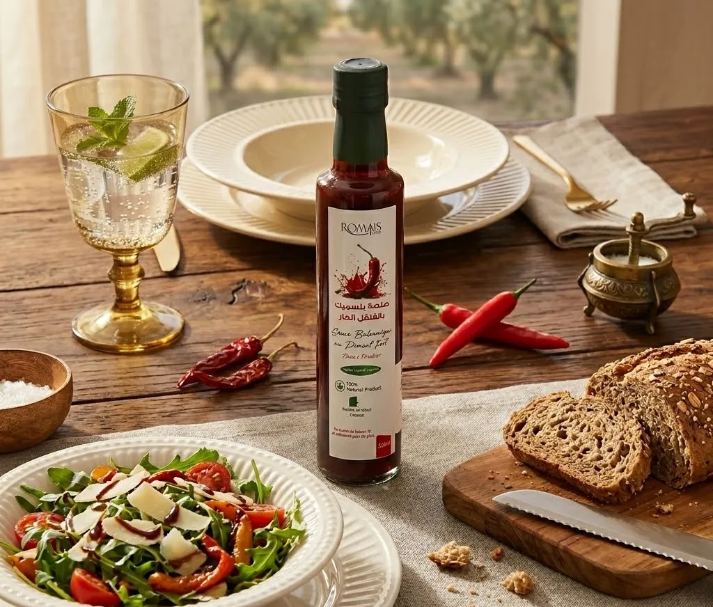 Romais Sauce Balsamique Au Piment Fort 250ml