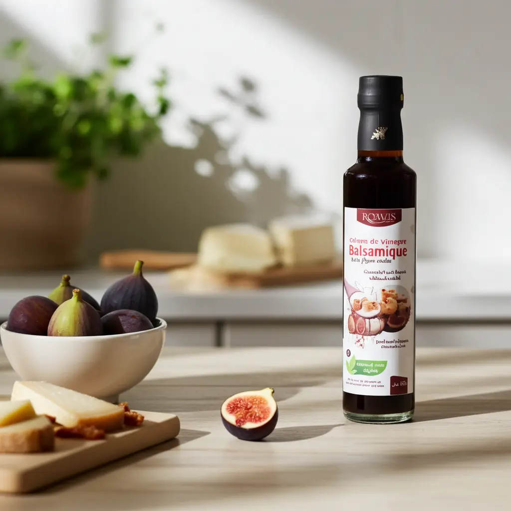 Romais Crème De Vinaigre Balsamique à La Figue Séchée 250ml