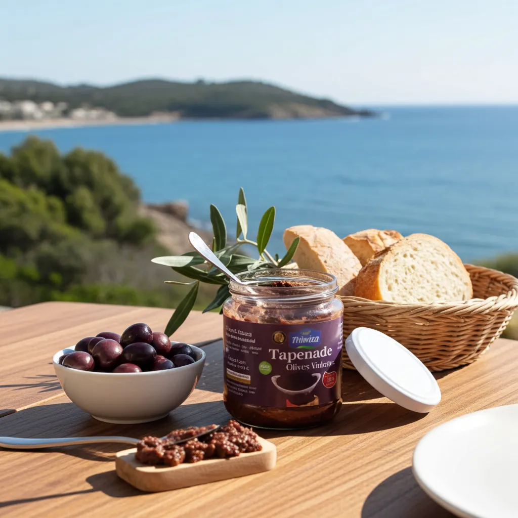 Tapenade Olives Violettes Thiwiza 180g