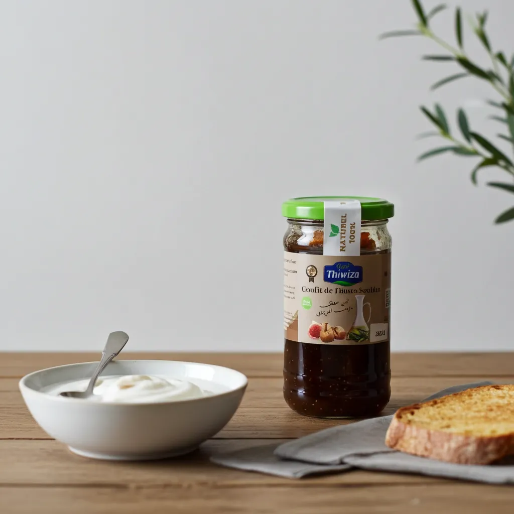 Figue Séchée Confite Thiwiza 200g 