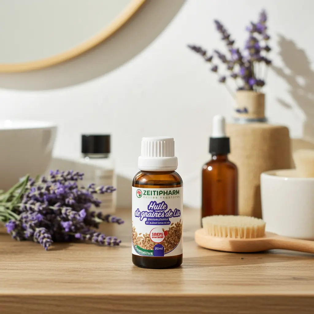 Zeitipharm Huile De Grain De Lin Végétal 30ml