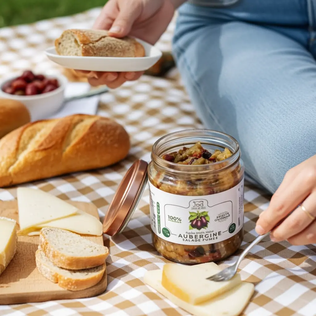 Salade D’aubergine Fumée  FOD 350g