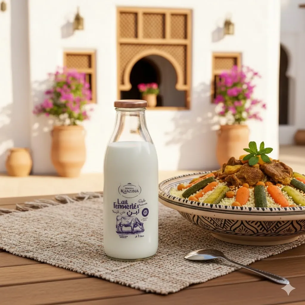  Lait Entier Fermenté  /  لبن  MK 1L