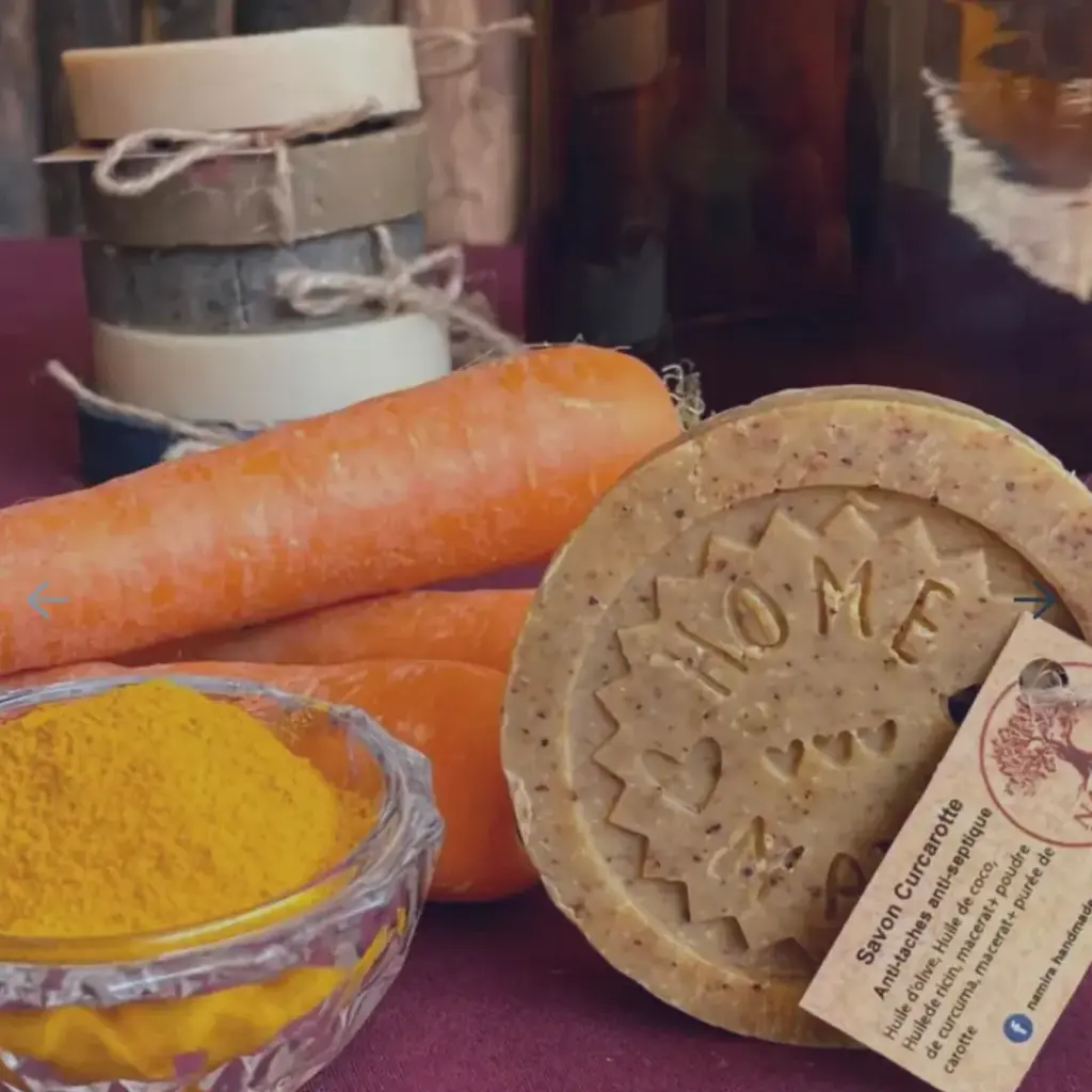 Savon Namira curcarotte 