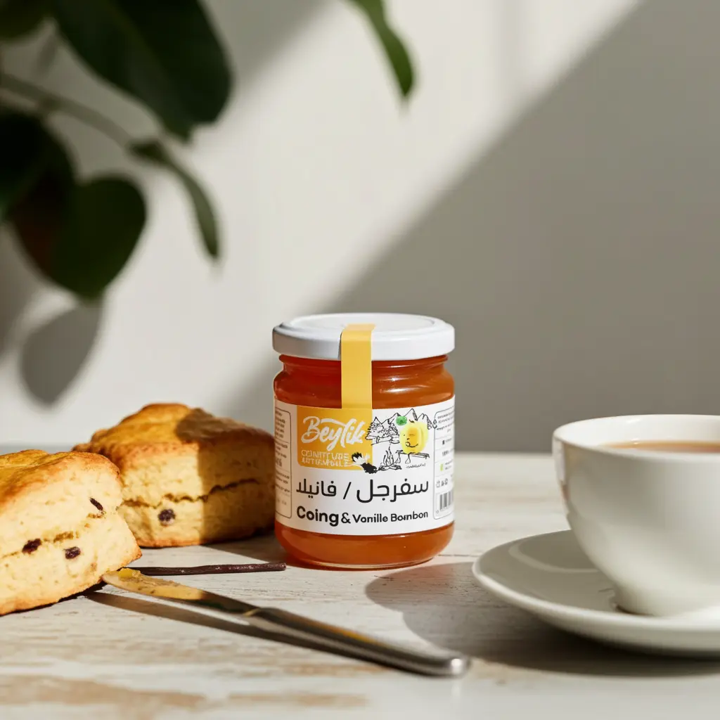 Confiture Beylik Coing & Vanille Bourbon 220g