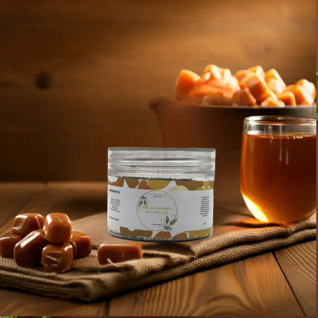 Thé les merveilles du thé Au Caramel 50g
