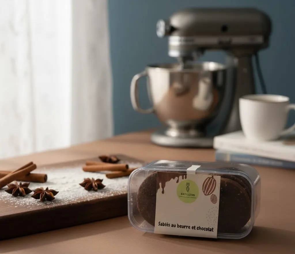Eat Clean Sablés Au Beurre Et Chocolate