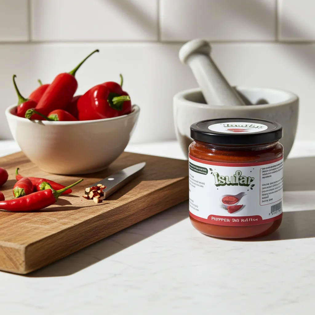 Pate De Poivrons Doux ISUFAR 200g