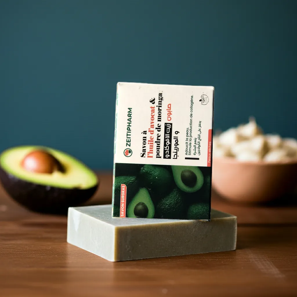 Savon Surgras Naturel Avocat/Moringa Zeitipharm