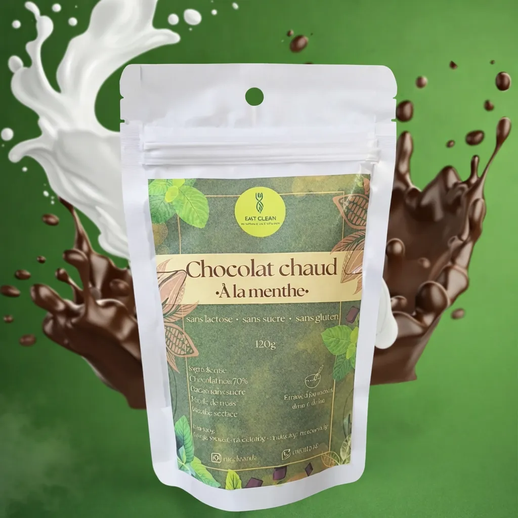 Eat Clean Préparation pour chocolat chaud - Menthe 120g