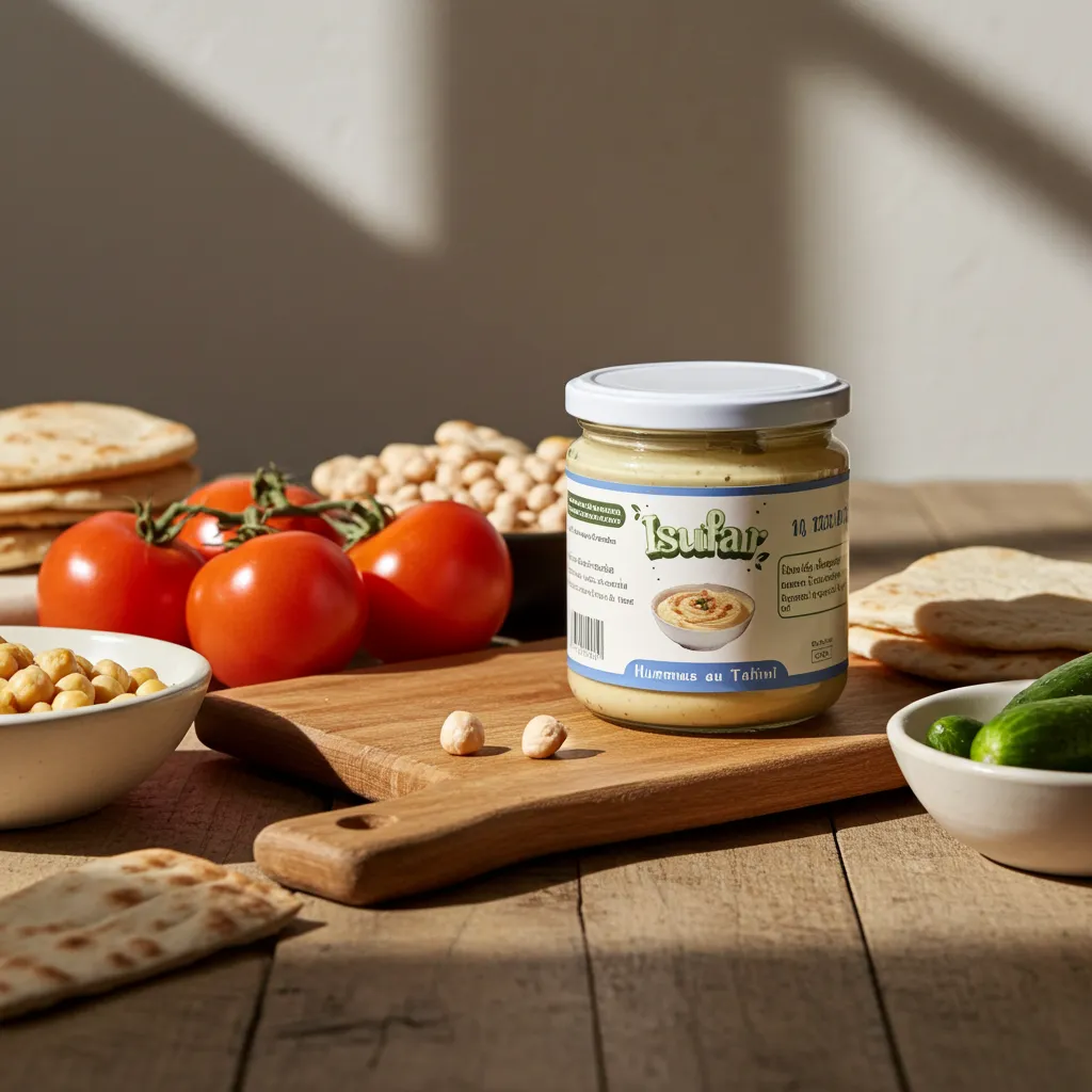 Hummus au tahini ISUFAR 250g