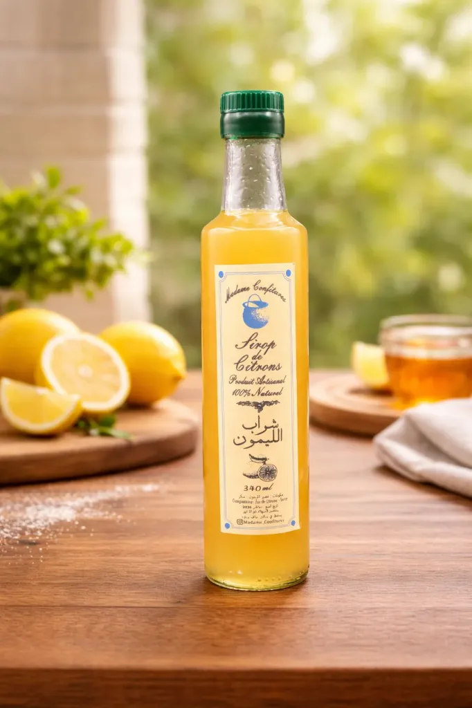Sirop Citron Mme C 340ml
