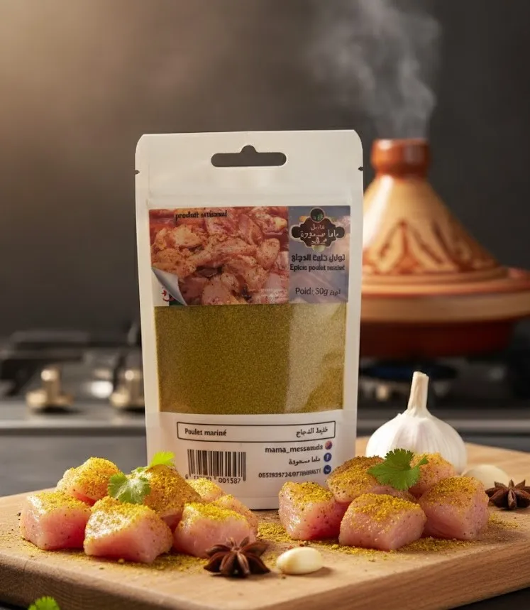 Epice Mama Messaouda Poulet Mariné 50g