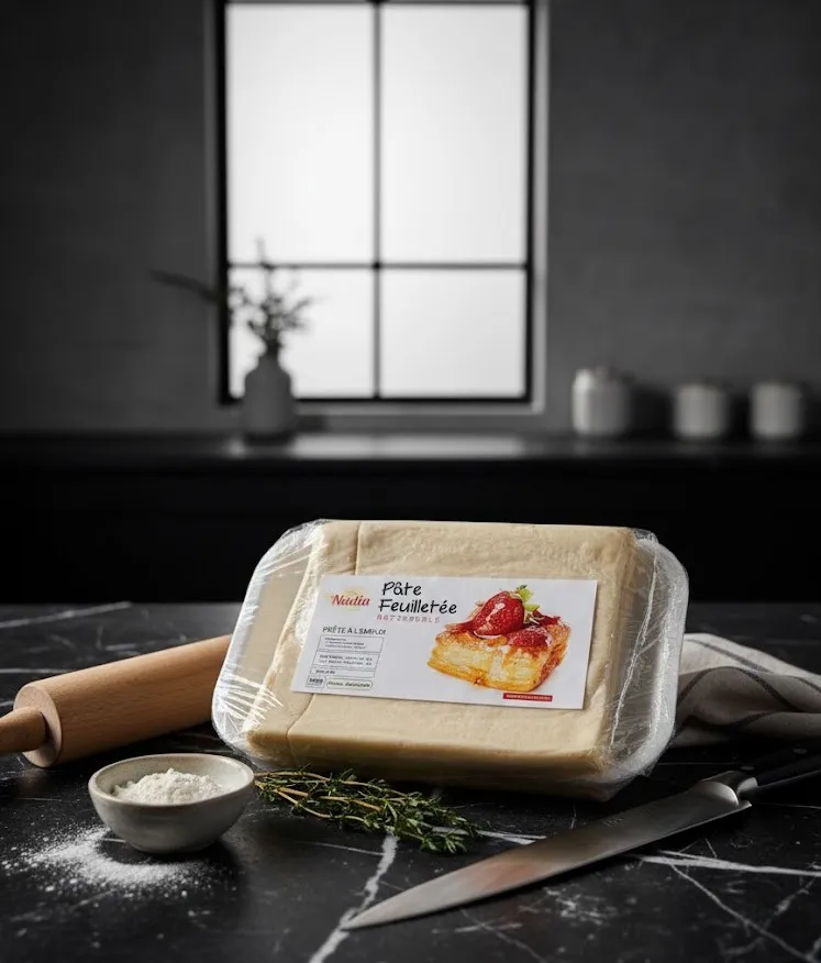 Pâte feuilletée artisanale 500g - Nadia