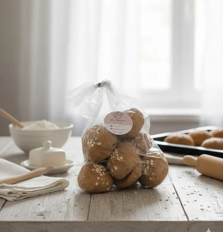 Mini Pain Burger A La Farine Compléte