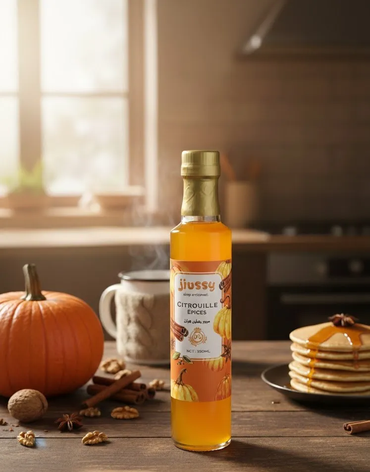Sirop Citrouille Epices 250ml -Jiussy