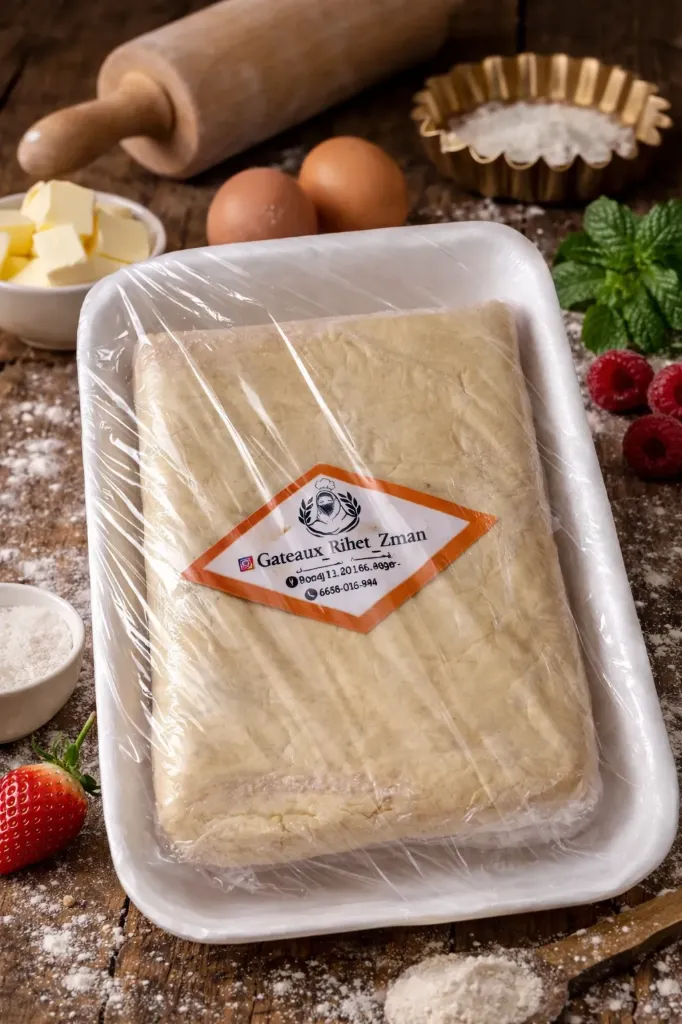 Pâte feuilletée artisanale 1kg - Rihet Zmen