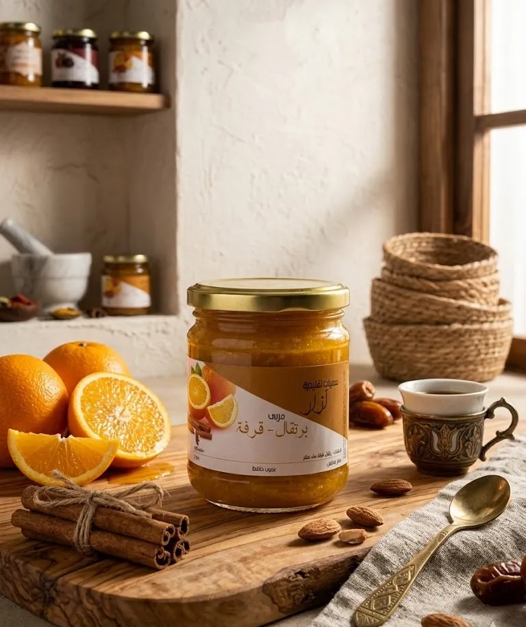 confiture azar orange cannelle