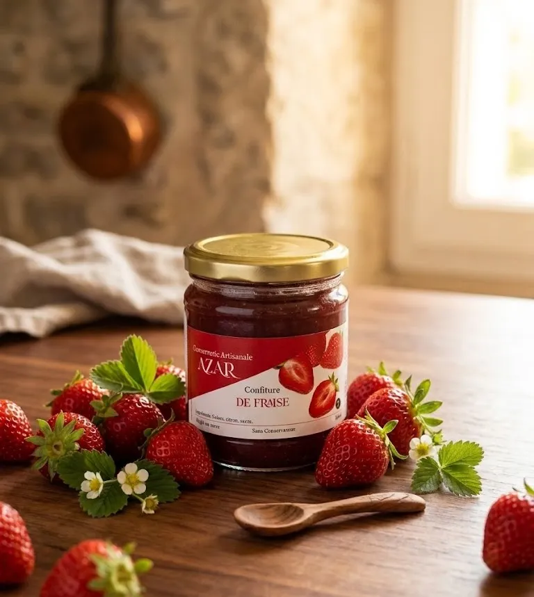 confiture azar fraise
