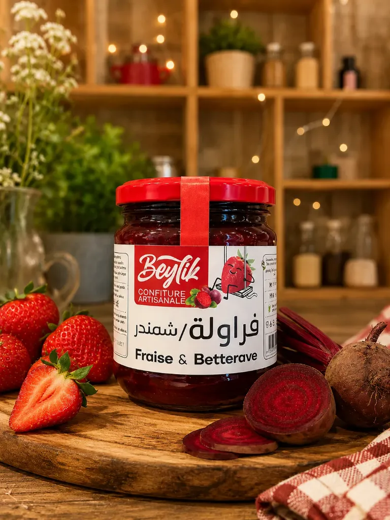 Confiture Beylik Fraise Betterave 220g