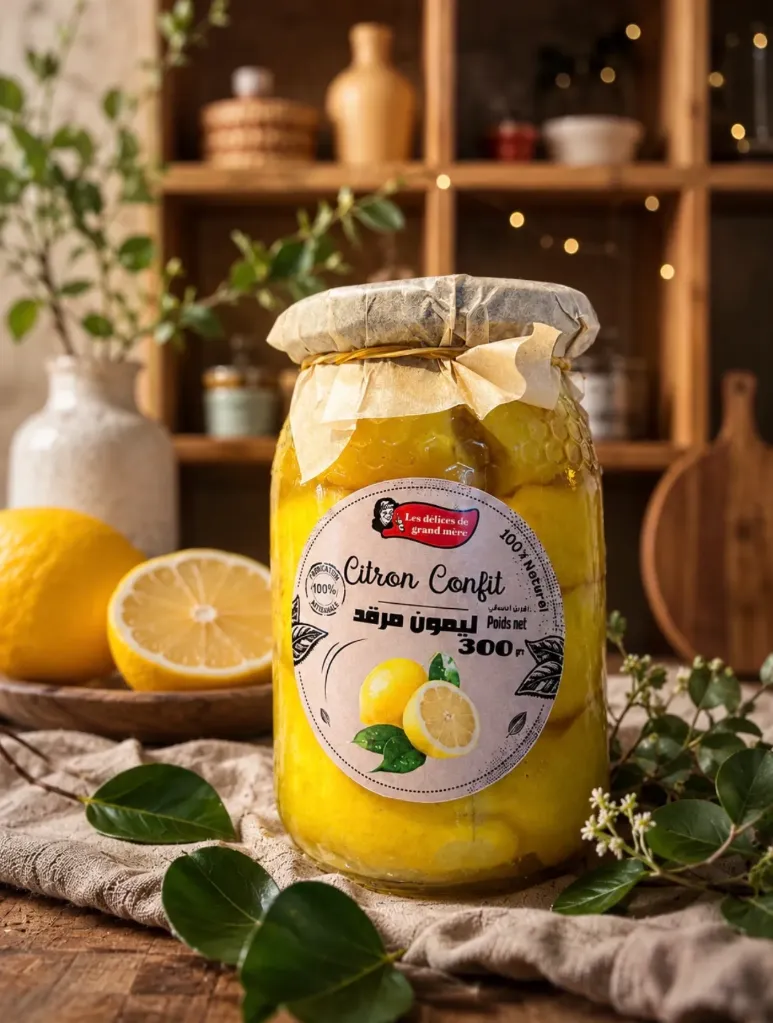 Citron Confit Délice de grands mères