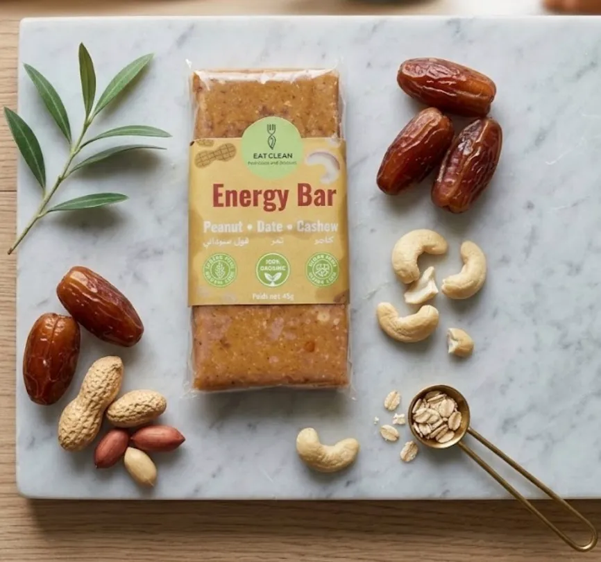 Eat Clean Barre énergétique Cacahuète
