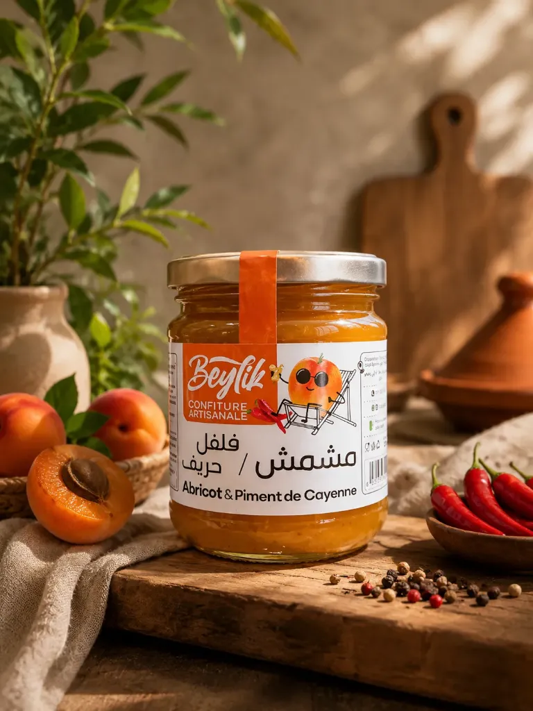Confiture Beylik Abricot & Piment De Cayenne 220g