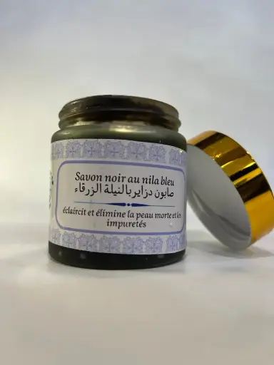 Savon noir au nila bleu