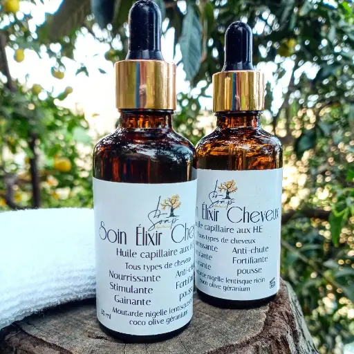 Elixir soin cheveux