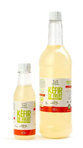 Kéfir de Fruit Citron, Gingembre, Menthe