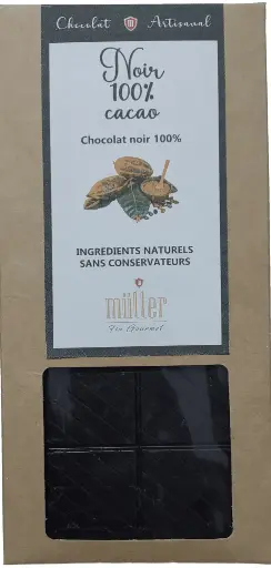 Chocolat noir 100%