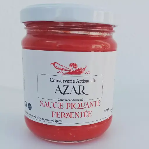 Sauce piquante fermentée