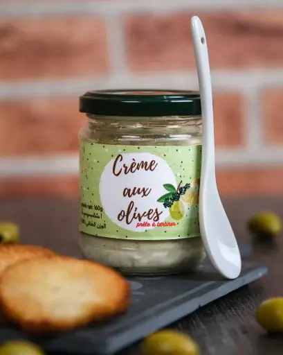 Crème aux olives