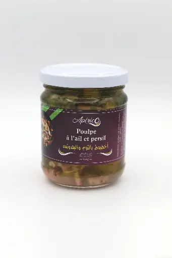 Poulpe à l'ail  Apérico