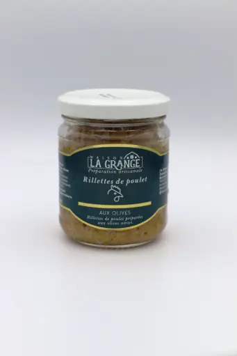 Rillettes de poulet aux olives La Grange