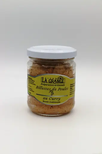 Rillettes de poulet au curry La Grange