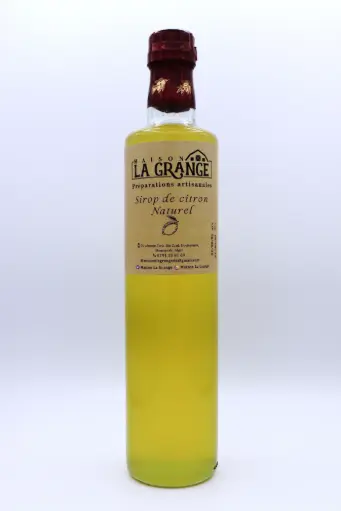 Sirop de citron Naturel La Grange
