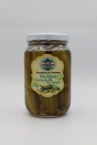 Pickles Cornichons  au vinaigre Le Manoire