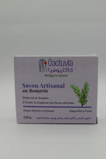 Savon Au Romarin  Cactuvia