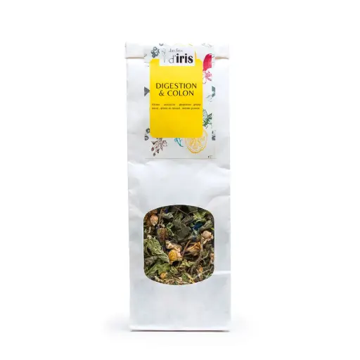 Tisane Digestion et Colon  Jardins d'iris