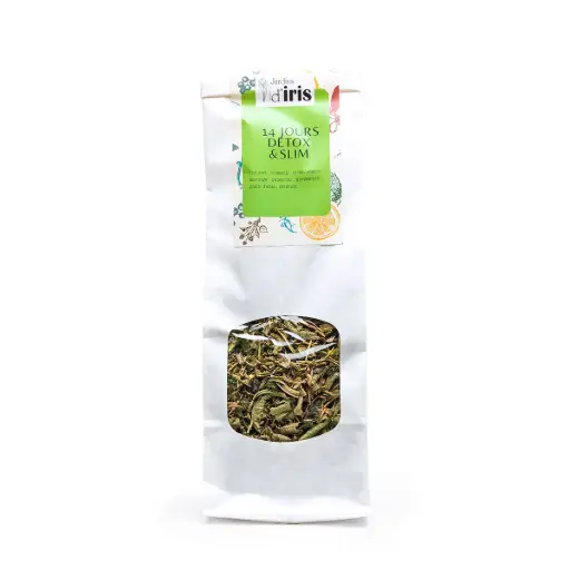 Tisane 14 jours Detox et Slim  Jardins d'iris