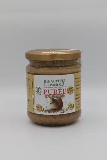 Purée d'Amande  CRUNCHY  Healthy Spoon
