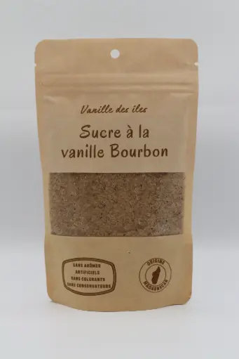 Sucre à la vanille Bourbon  Vanille des îles
