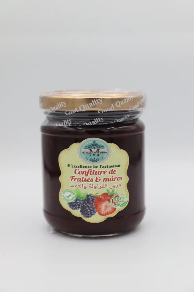 Confiture de Faises et Mûres Le Manoire